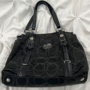 Black Authentic Coach purse.